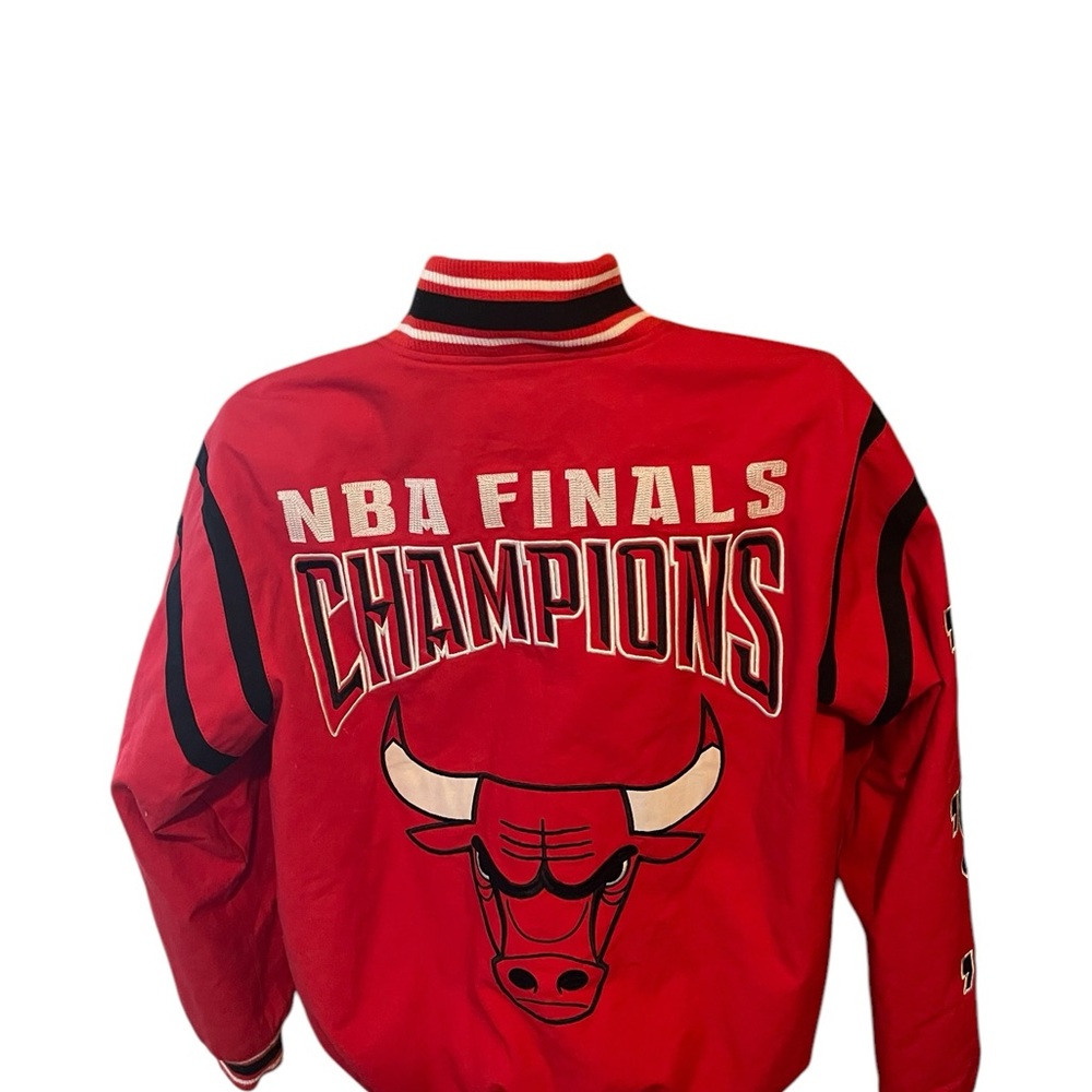 Red NBA Finals Champions Jacket - Picture 4 of 8